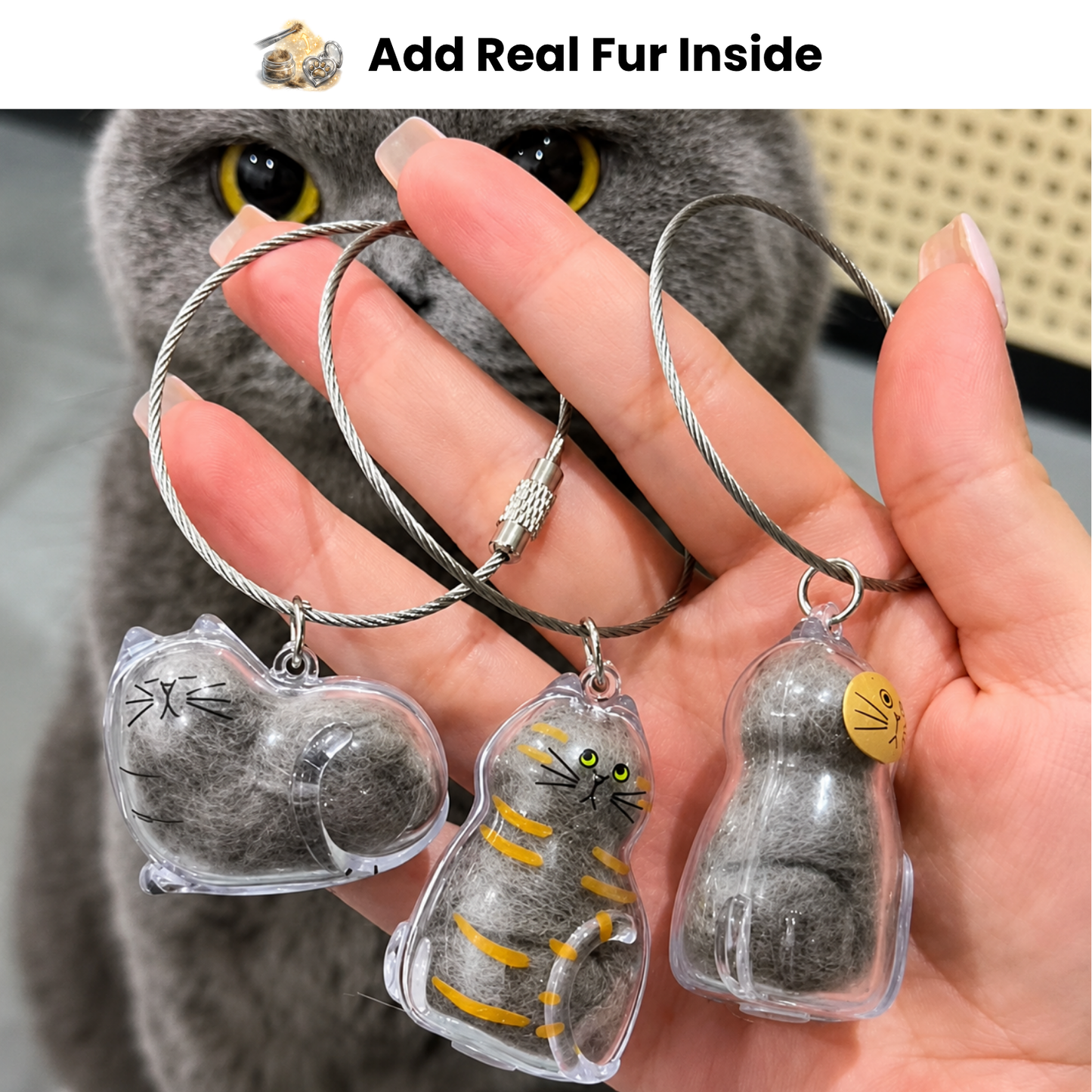 FurEver Memory™ — Cat Fur Keepsake