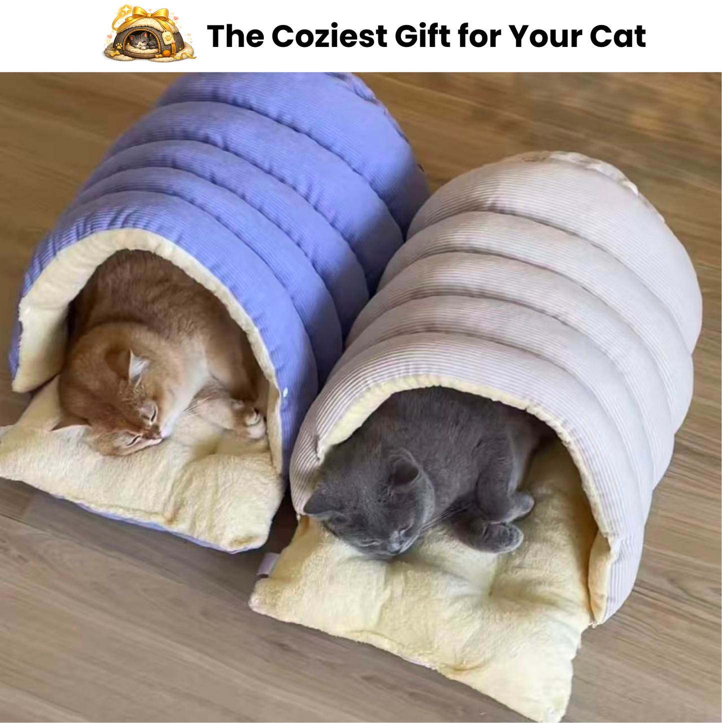 SnuggleCave — Cozy Pet Cave Bed