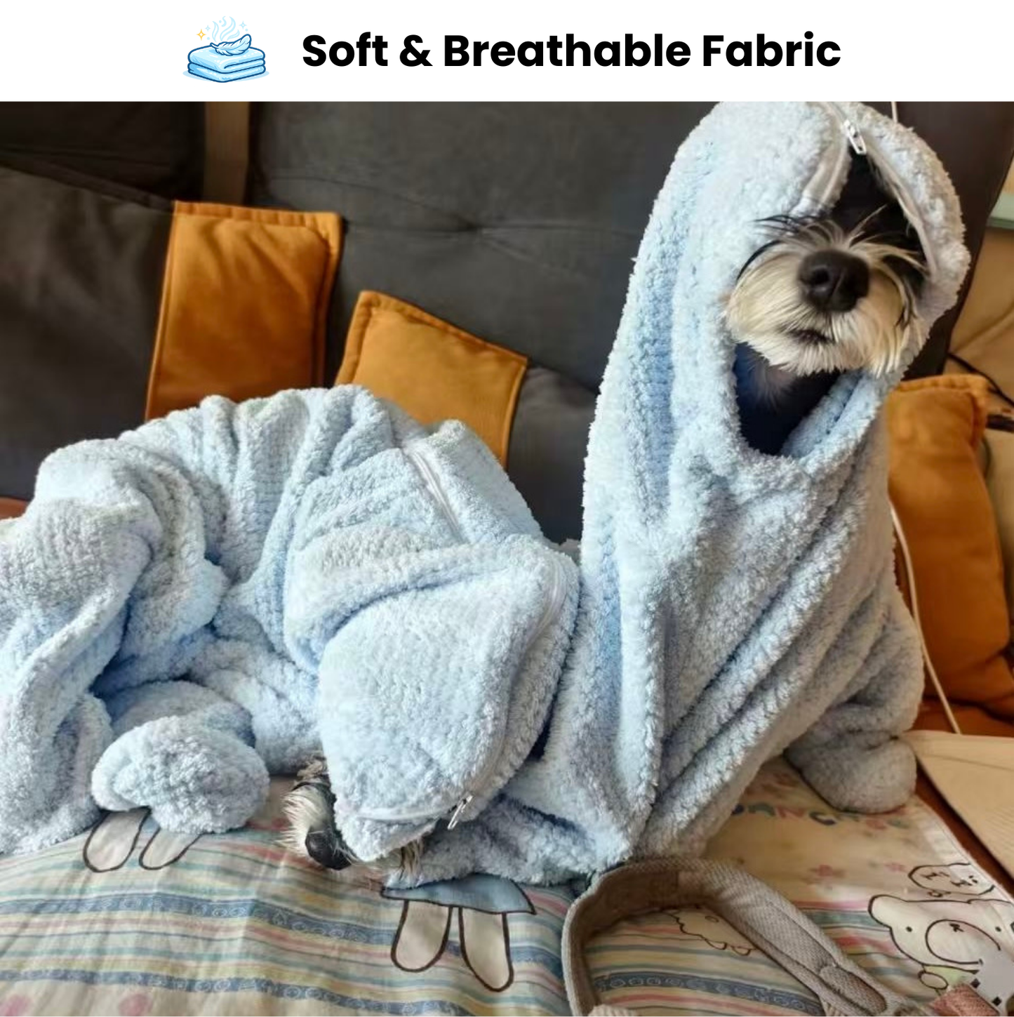 PawRobe™ — Dog Bathrobe