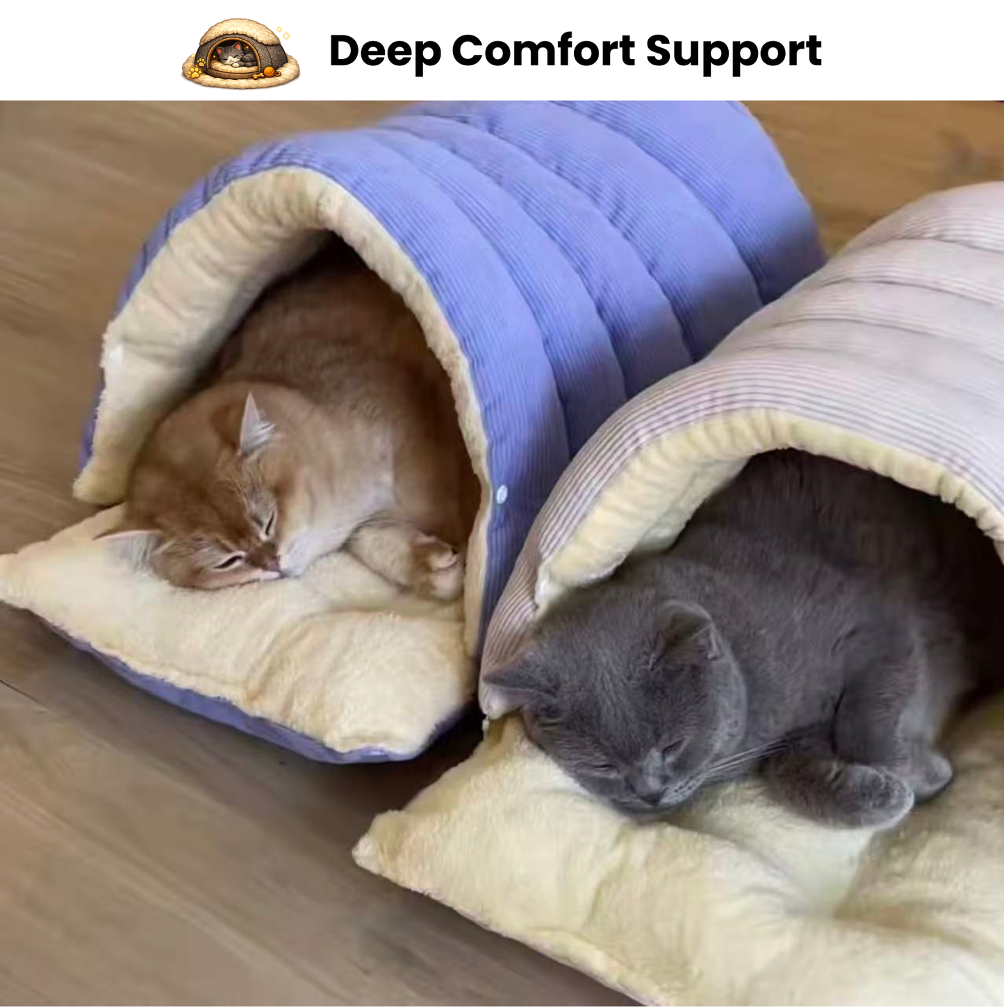 SnuggleCave — Cozy Pet Cave Bed