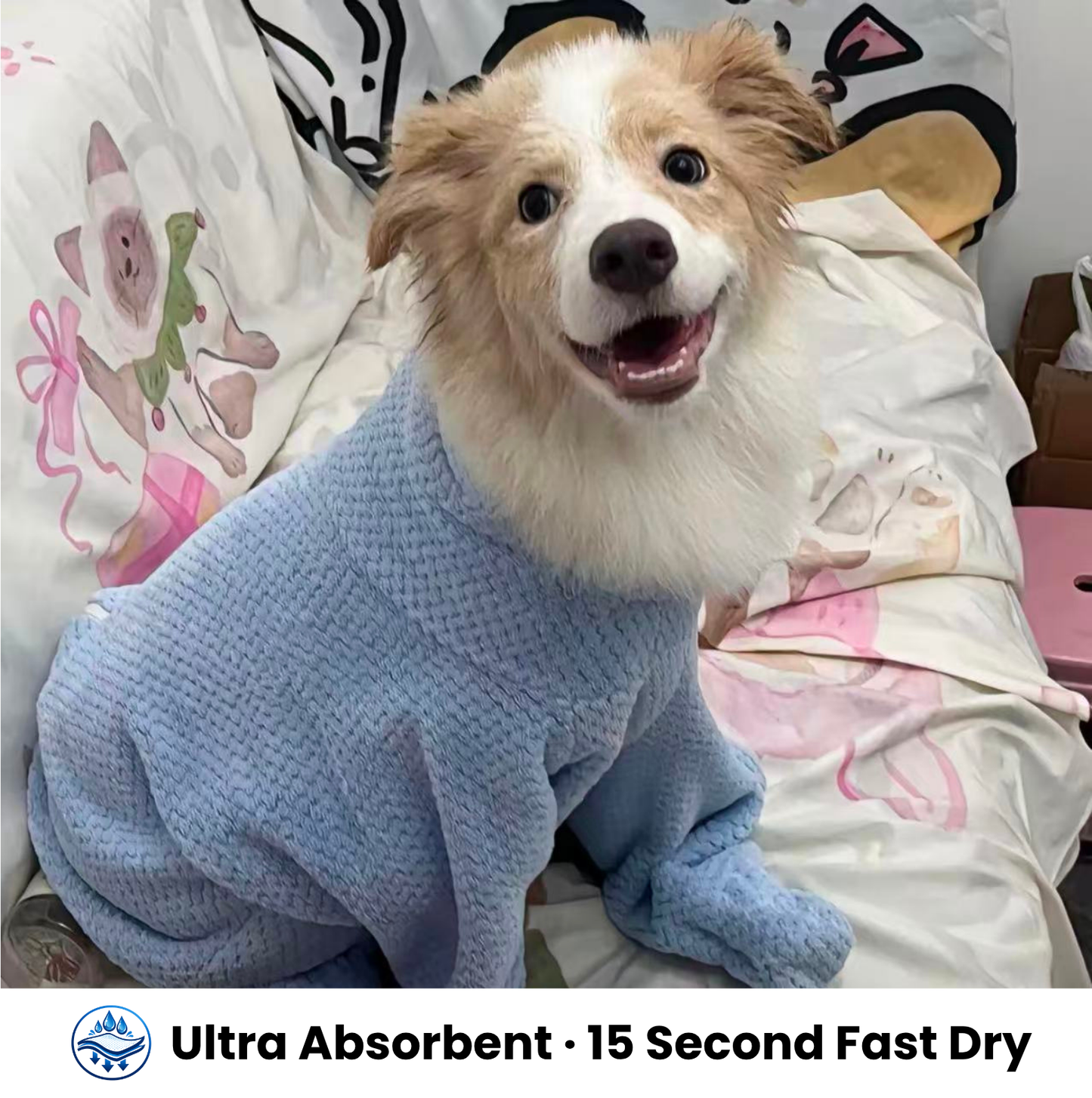 PawRobe™ — Dog Bathrobe