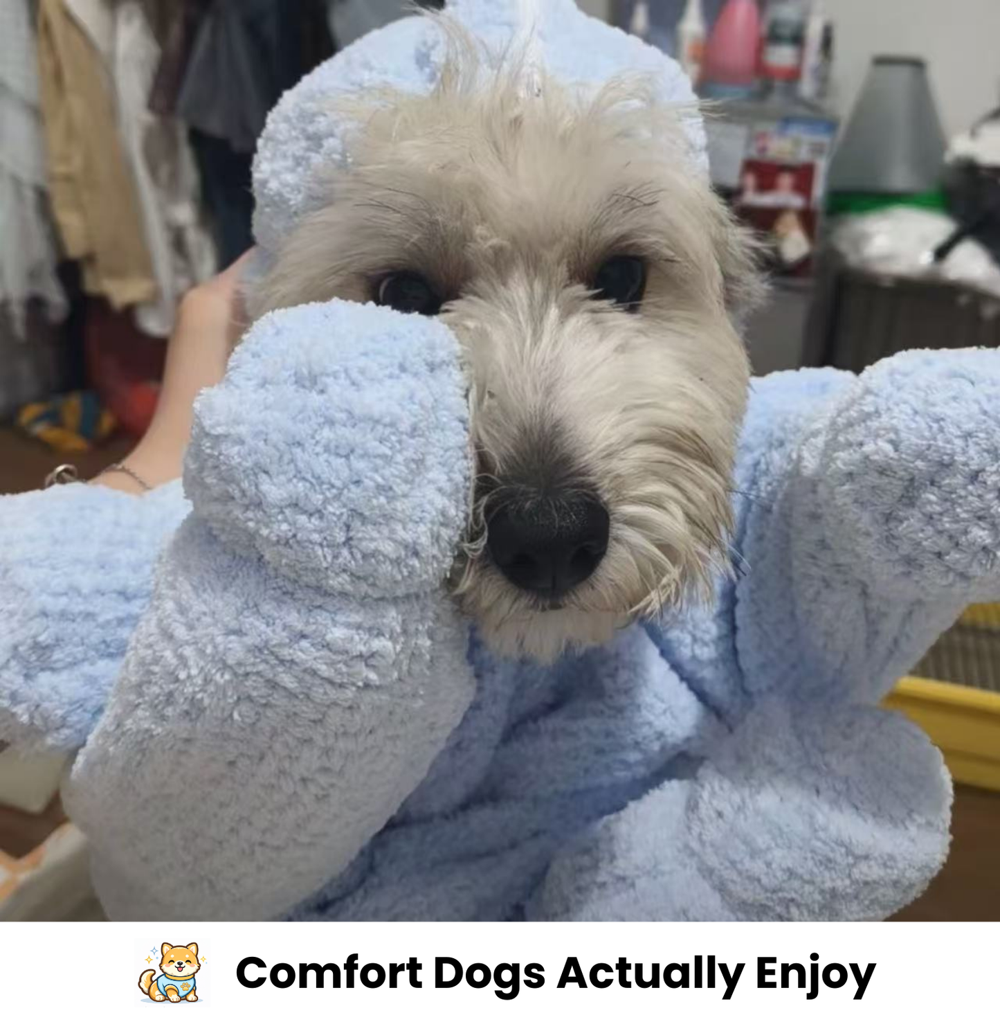PawRobe™ — Dog Bathrobe
